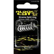 BLACK CAT Xtreme Split Ring 10,5 mm 50kg 10 pcs