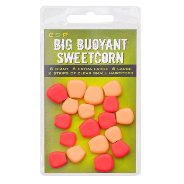 ESP BIG BUOYANT SWEETCORN MAICES FLOTANTES ROJO Y NARANJA