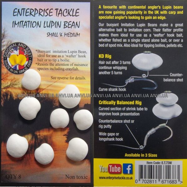 ENTERPRISE ALTRAMUCES BLANCOS SIN AROMA SMALL & MEDIUM