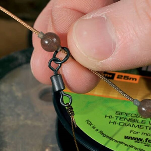 FOX EDGES Flexi Ring Swivels Size 10 - Imagen 2