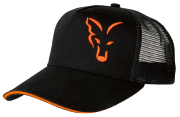 Gorra FOX BLACK & ORANGE TRUCKER CAP