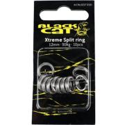 BLACK CAT Xtreme Split Ring 12 mm 90kg 10 pcs