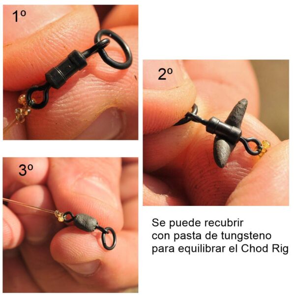 KORDA CHOD SWIVEL SIZE 11 - Imagen 2