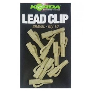KORDA LEAD CLIP GRAVEL 10 unid