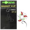 KORDA MAGGOT CLIPS X-SMALL 10 unid