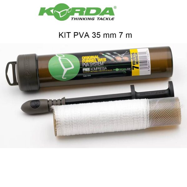 KORDA PVA SYSTEM ORIGINAL FUNNEL WEB 35 mm 7 m