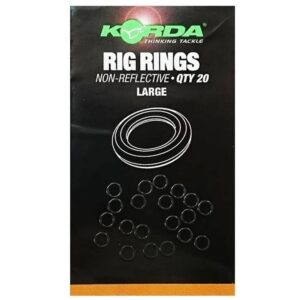 KORDA RIG RING LARGE 20 unid