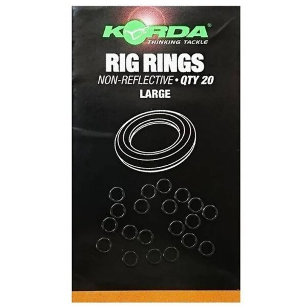 KORDA RIG RING LARGE 20 unid