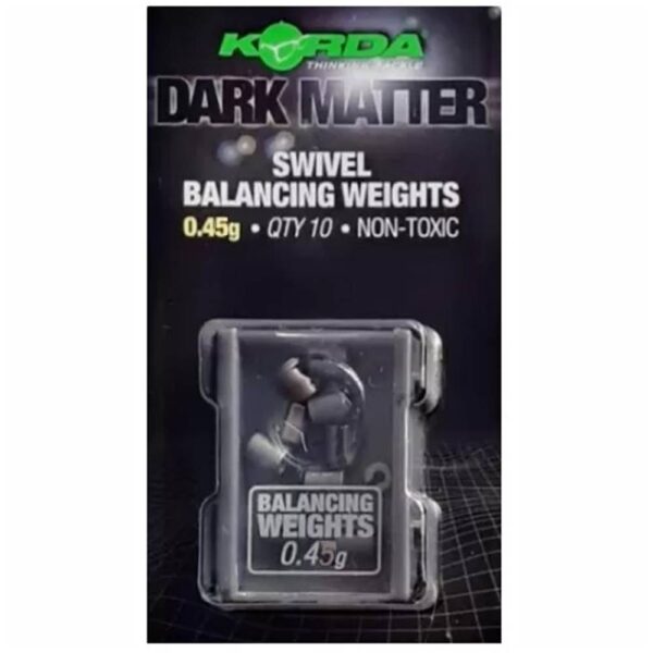 KORDA SWIVEL BALANCING WEIGHTS 0.45g 10 unid