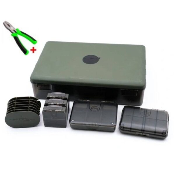 KORDA TACKLE BOX COLLECTION CON ACCESORIOS Y ALICATES - Imagen 2