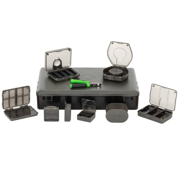 KORDA TACKLE BOX COLLECTION CON ACCESORIOS Y ALICATES