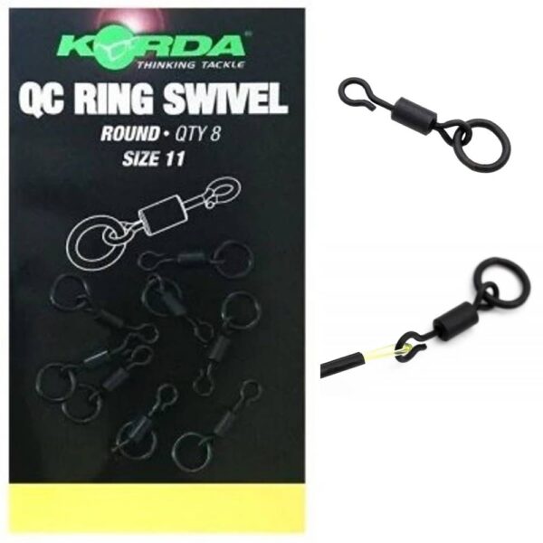 KORDA QC RING SWIVEL ROUND SIZE 11