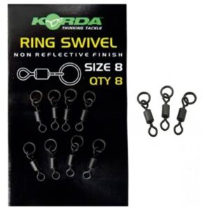 KORDA RING SWIVEL SIZE 8 (emerillones con anilla)