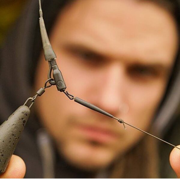 KORDA HYBRID QC LEAD CLIP GRAVEL 8 unid - Imagen 2