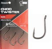 Nash Pinpoint Twister Long Shank Hooks small 2