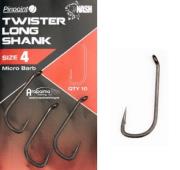 Nash Pinpoint Twister Long Shank Hooks small