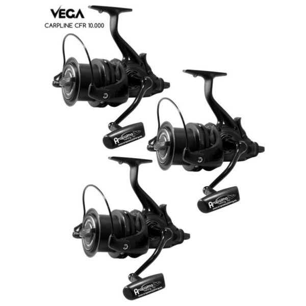 OFERTA PACK! 3 CARRETES VEGA CARPLINE CFR 10.000 baitrunner