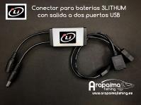 adaptador USB bateria litio 3lithium small