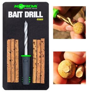 KORDA BAIT DRILL 4 mm TALADRO PERFORADOR CON CORCHOS