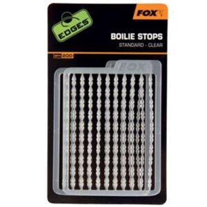 FOX EDGES Boilie Stops Standard Clear