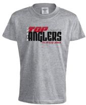 camiseta gris top anglers small