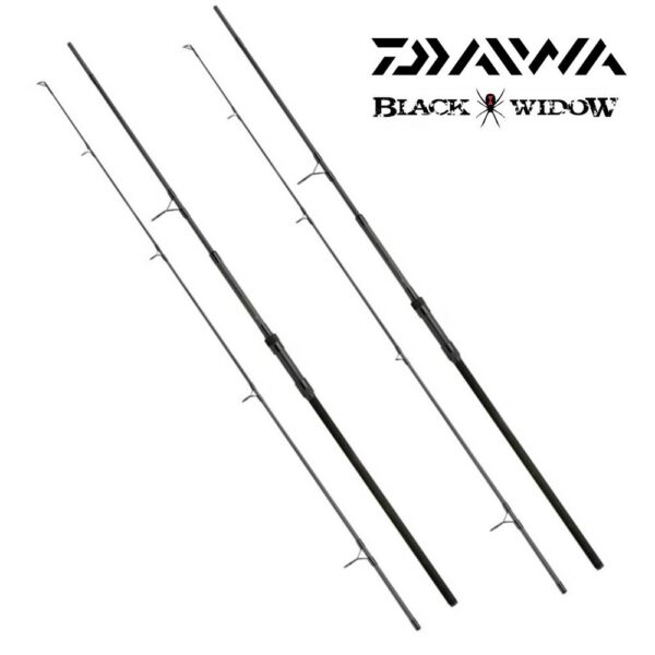 OFERTA PACK: 2 Cañas DAIWA BLACK WIDOW  TELE 10' (3 m) 3 Lb MANGO SEMI TELESCOPICO