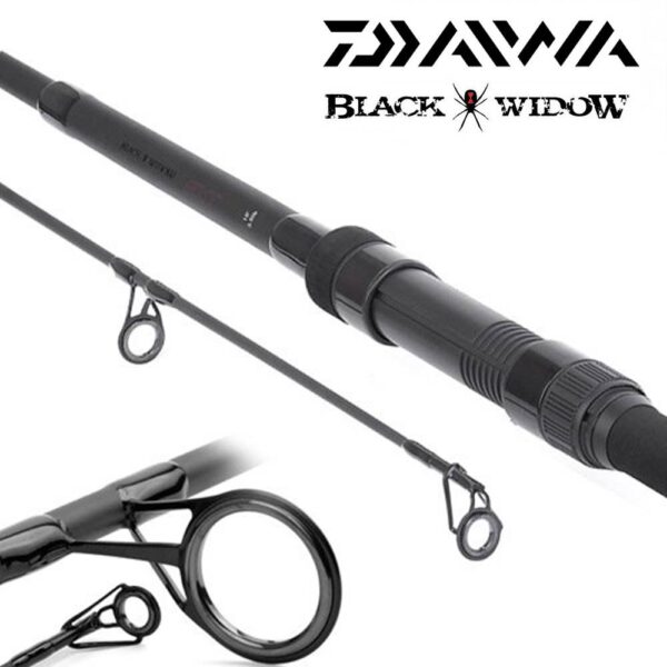 Caña DAIWA BLACK WIDOW  TELE 10' (3 m) 3 Lb MANGO SEMI TELESCOPICO