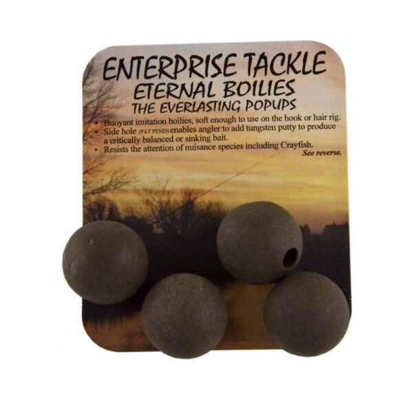 enterprise tackle eternal boilies pop ups marron 15 mm