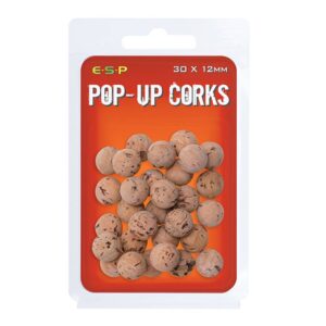 ESP POP UP CORKS 12 mm 30 unid. boilies flotantes de corcho
