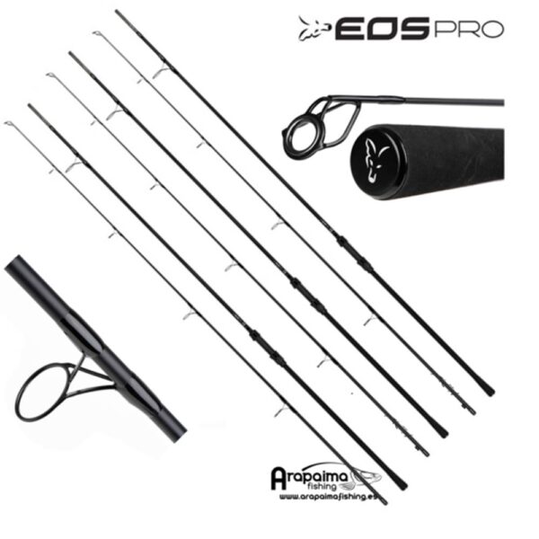 OFERTA PACK: 3 Cañas Fox EOS PRO 13 pies (3,90m) 3,5 LB anilla 50 mm