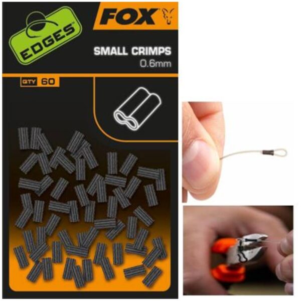 Fox Crimps 0,6 mm grapas 60 unid