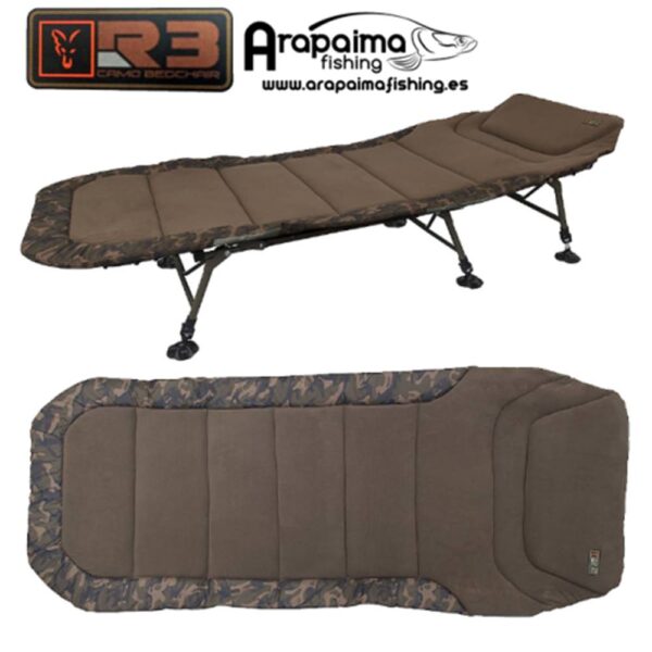 Bed Chair Fox R3 6 Legs CAMOLITE (223x101cm)