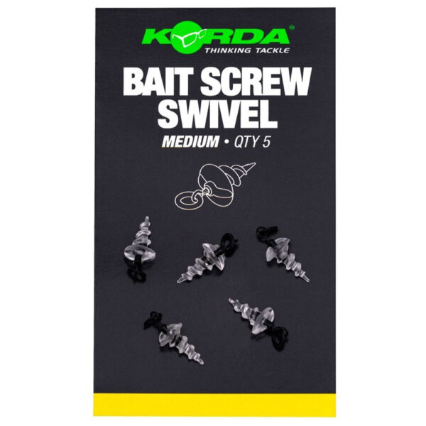 Korda Micro Ring Swivel Bait Screw Medium