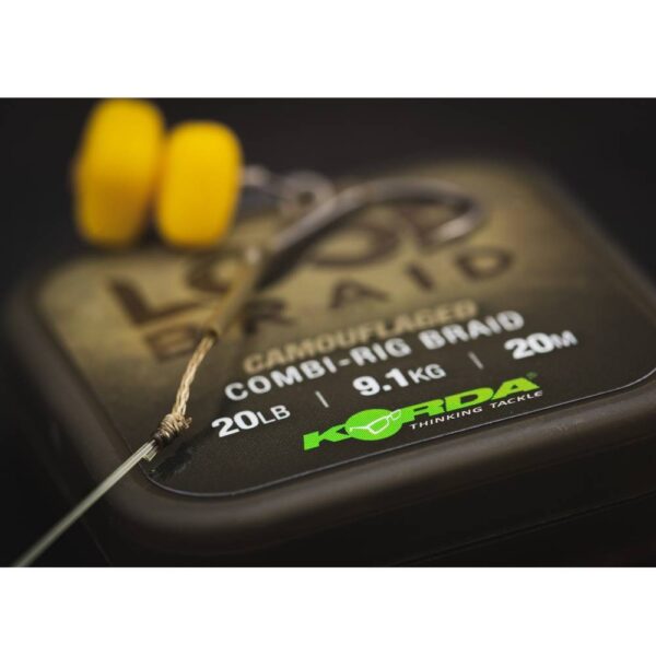 Korda Loop Braid 20 lb trenzado para combi rig - Imagen 5