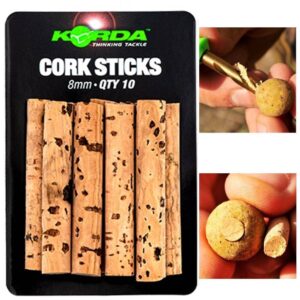 KORDA Cork Sticks 8 mm 10 unid