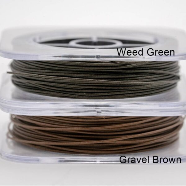 KORDA DARK MATTER TUNGSTEN COATED BRAID 25 Lb GRAVEL BROWN - Imagen 4