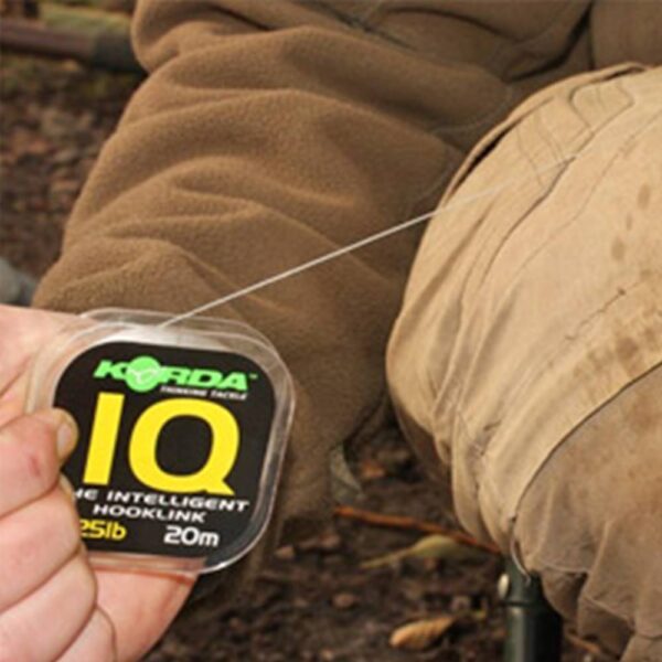 KORDA IQ THE INTELLIGENT HOOKLINK 20 LB - Imagen 2