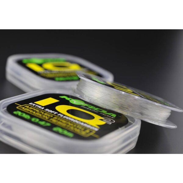 KORDA IQ2 EXTRA SOFT FLUOROCARBON 12LB/0,35 mm 20 m - Imagen 3