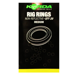 KORDA RIG RING MEDIUM 20 unid