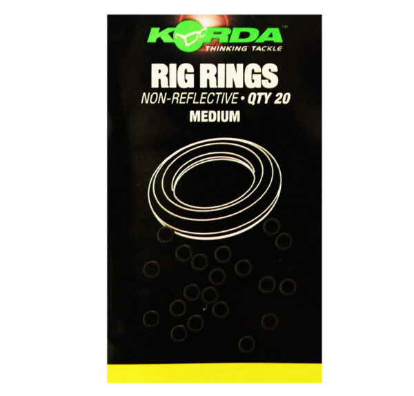 KORDA RIG RING MEDIUM 20 unid