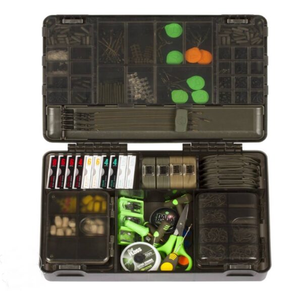 KORDA TACKLE BOX CAJA PARA BAJOS, MINUTERIA Y TRENZADOS