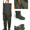 light weight green waders fox small
