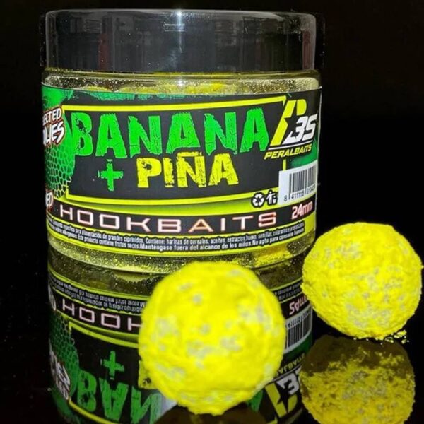 PERALBAITS HOOKBAITS 24 mm BANANA PIÑA