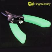 ridgemonkey nite glo braid scissors small