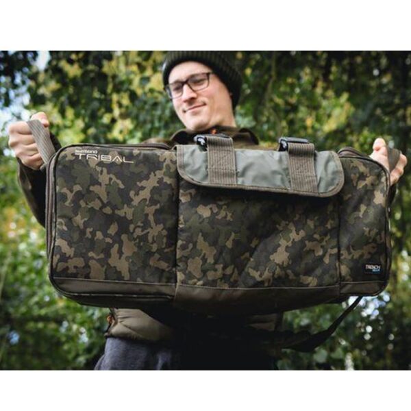 SHIMANO TRENCH DELUXE FOOD BAG completo con cubiertos - Imagen 3