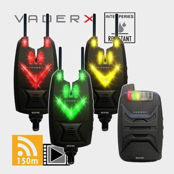 SONIK VADERX BITE ALARM 3 Alarmas + Receptor