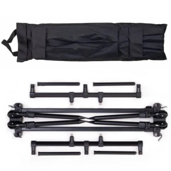 VIRUX T-LIGHT ROD POD para 3 cañas con bolso transporte - Imagen 3