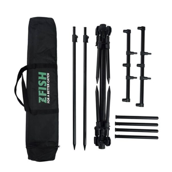 ZFISH STAND HI-POD LONG LEGS 3 RODS - Imagen 5