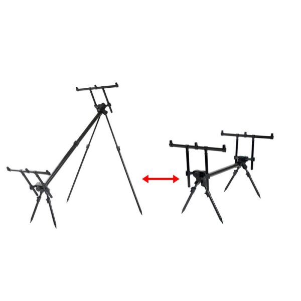 ZFISH STAND HI-POD LONG LEGS 3 RODS - Imagen 4