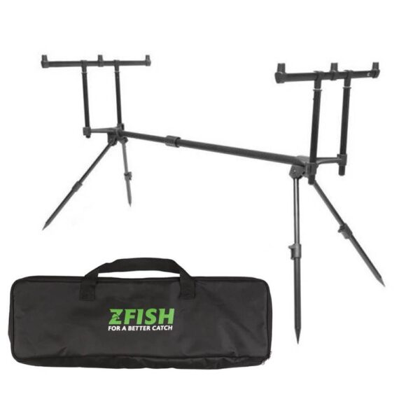 ZFISH COMPACT ROO POD para 3 cañas